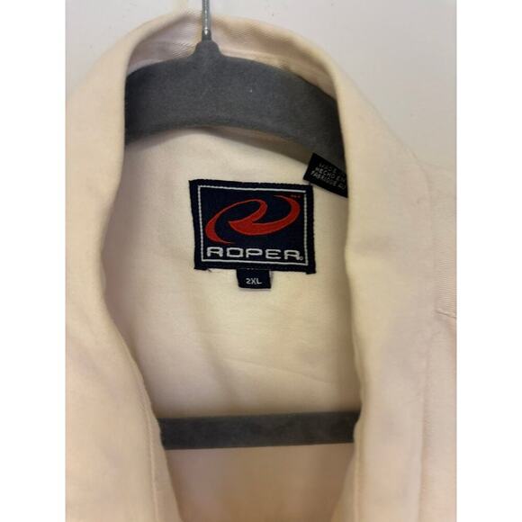 Roper 90's Southwest Western Snap Shirt Vintage - Picture 3 of 6